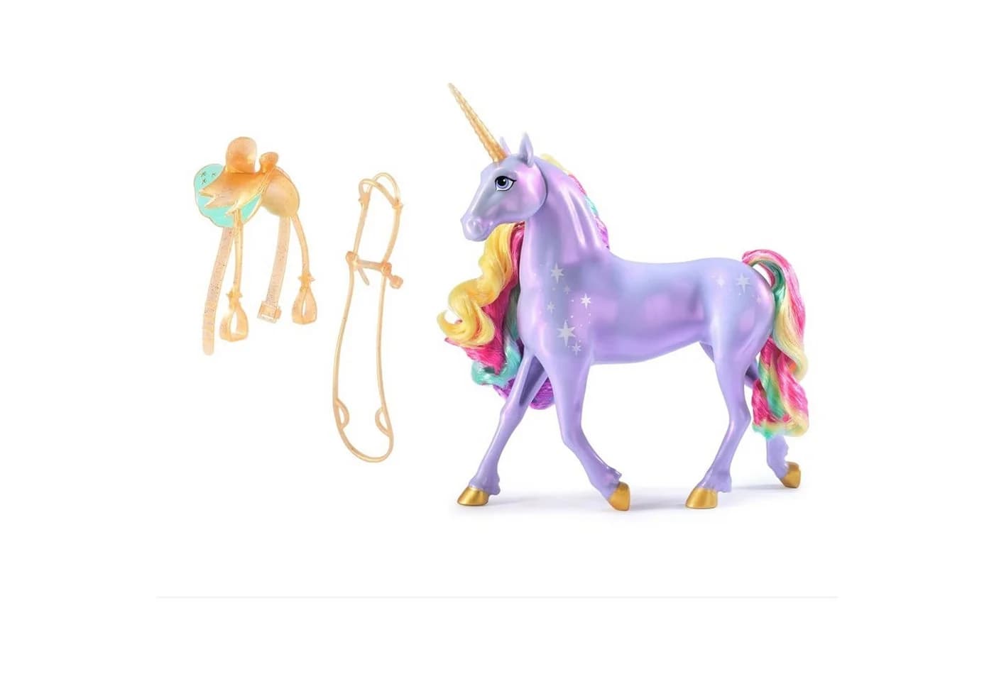 Spin Master Unicorn Academy Interactive Rainbow Light-Up Wildstar Spielfigur