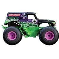 RC-Monstertruck SPIN MASTER Monster Jam Smash 'n Bash Grave Digger Bunt