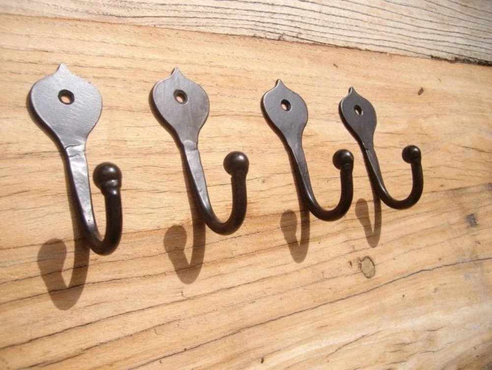 Deko-Impression Wandhaken-Set 4 Stück Massiv Eisen