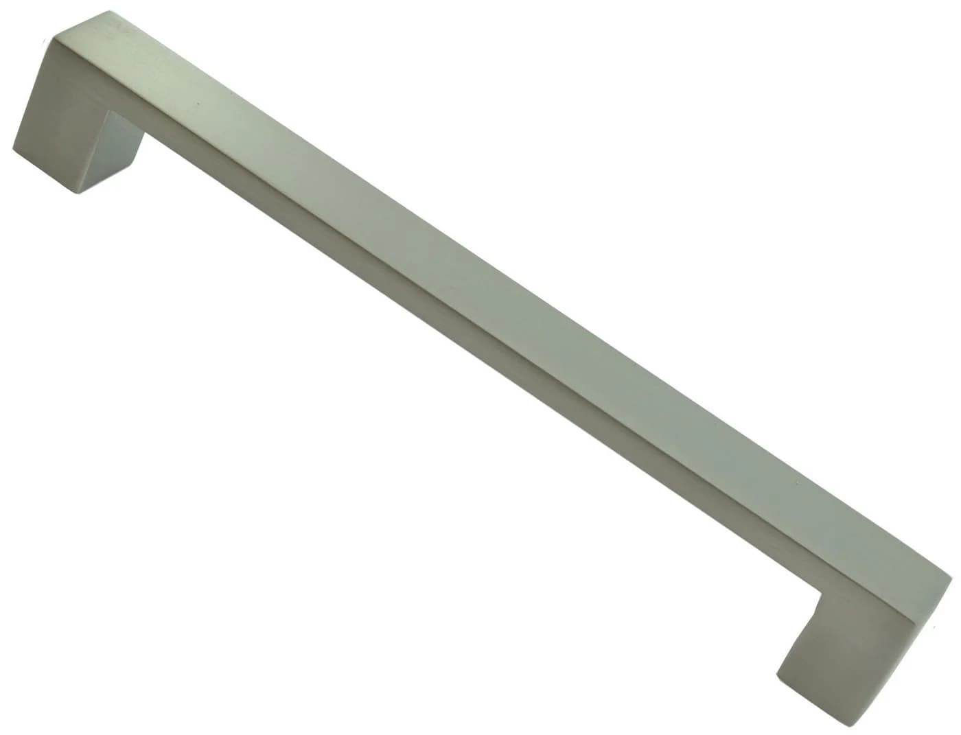 livingpoint24 Möbelgriff BA 160mm Edelstahloptik matt eckig