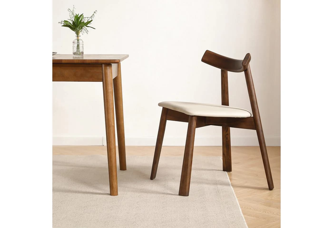 LIM HOME Esszimmerstuhl 2er Set - SW031 Massivholz