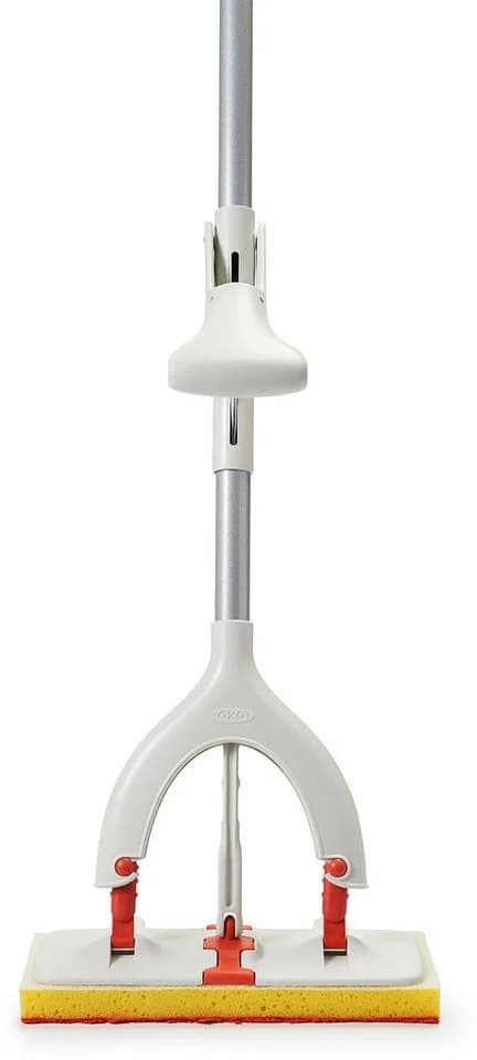 OXO GOOD GRIPS Bodenwischer-Set Butterfly Rot Silber Weiß