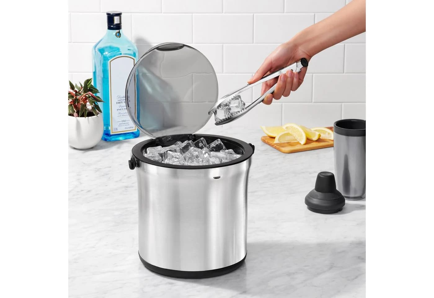 OXO GOOD GRIPS Eiseimer Edelstahl Doppelwandig