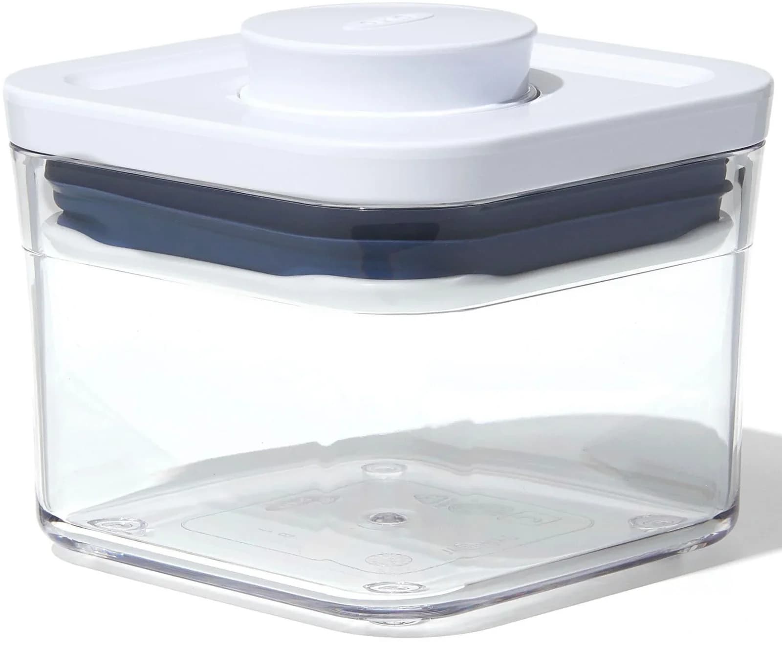 OXO GOOD GRIPS Vorratsdose Transparent Lebensmittelaufbewahrungsbehälter Kleines Quadrat Mini 0.4L