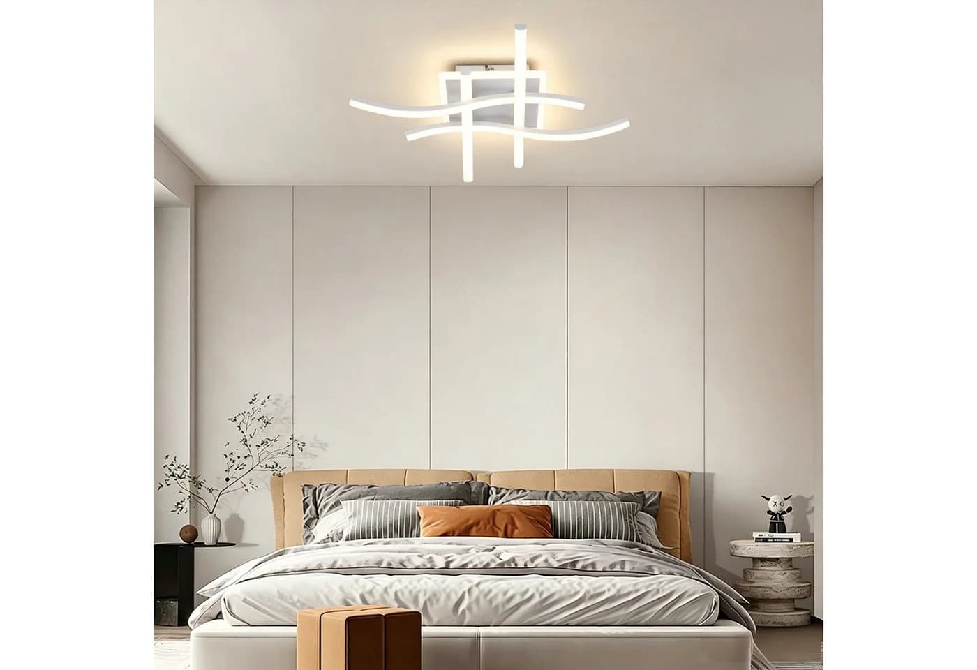 BlingBin LED Deckenleuchte 29W 3000K-6500K Memory Funktion Weiß