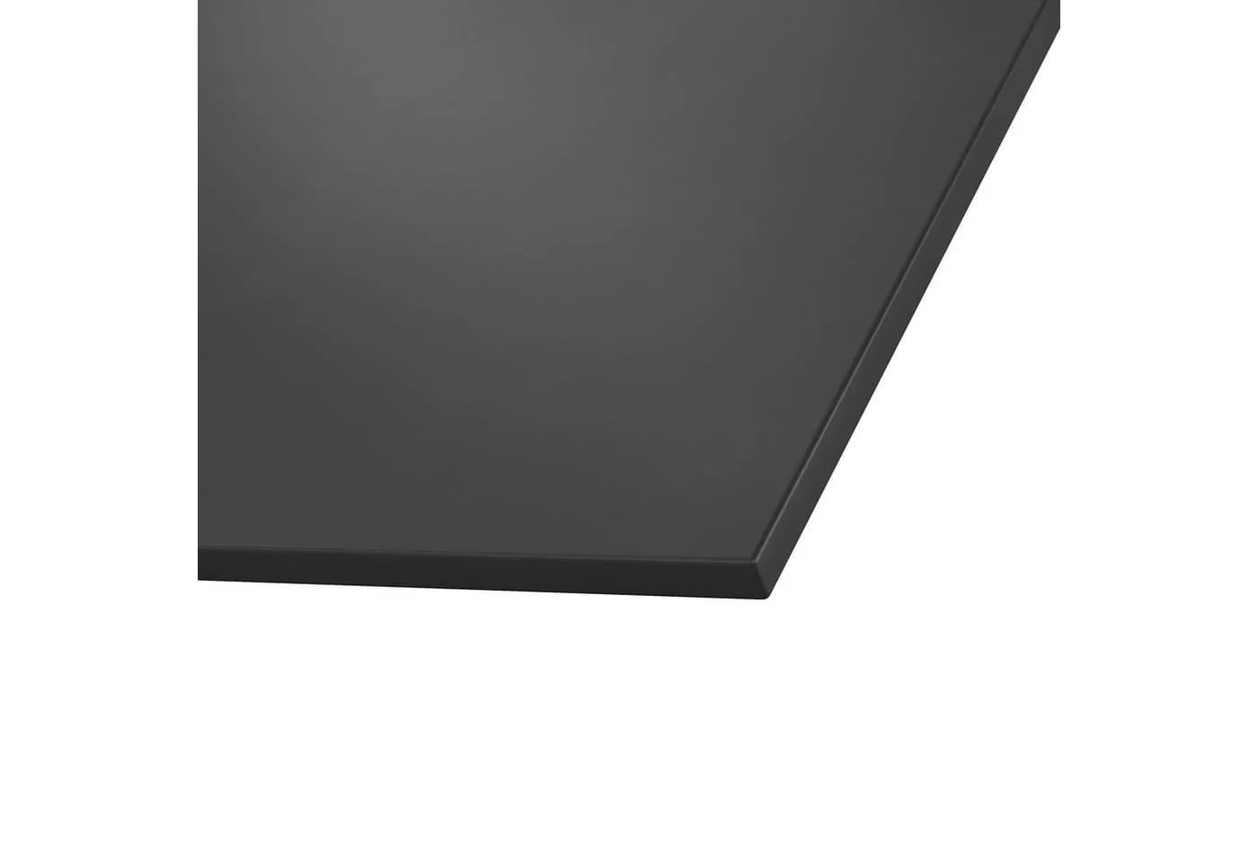 Möbelhandel Klipenstein Frontblende 45er Geschirrspülfront Schwarz Matt