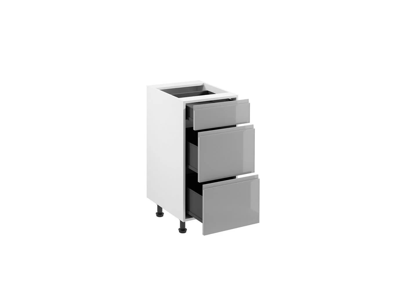 ROYAL24_MARKT Unterschrank Aspen 40 cm Grau