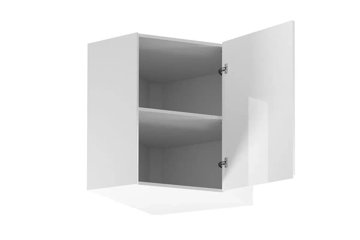 ROYAL24_MARKT Eckhängeschrank 1-St. Aspen G60N Weiß Modern