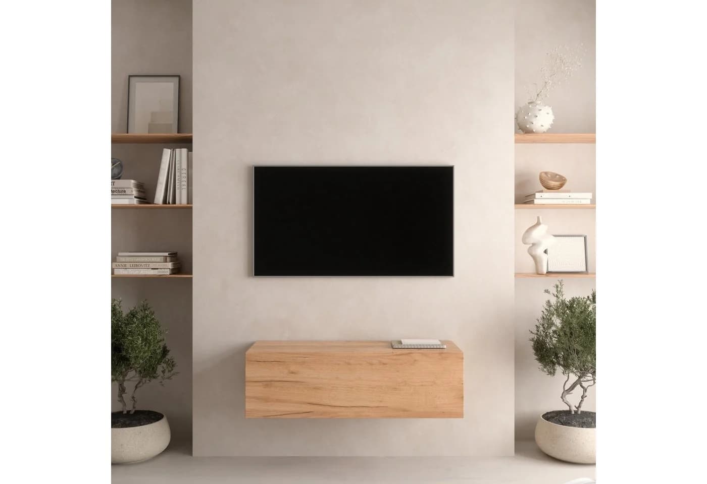 Planetmöbel TV-Board WEST Gold Eiche Lowboard