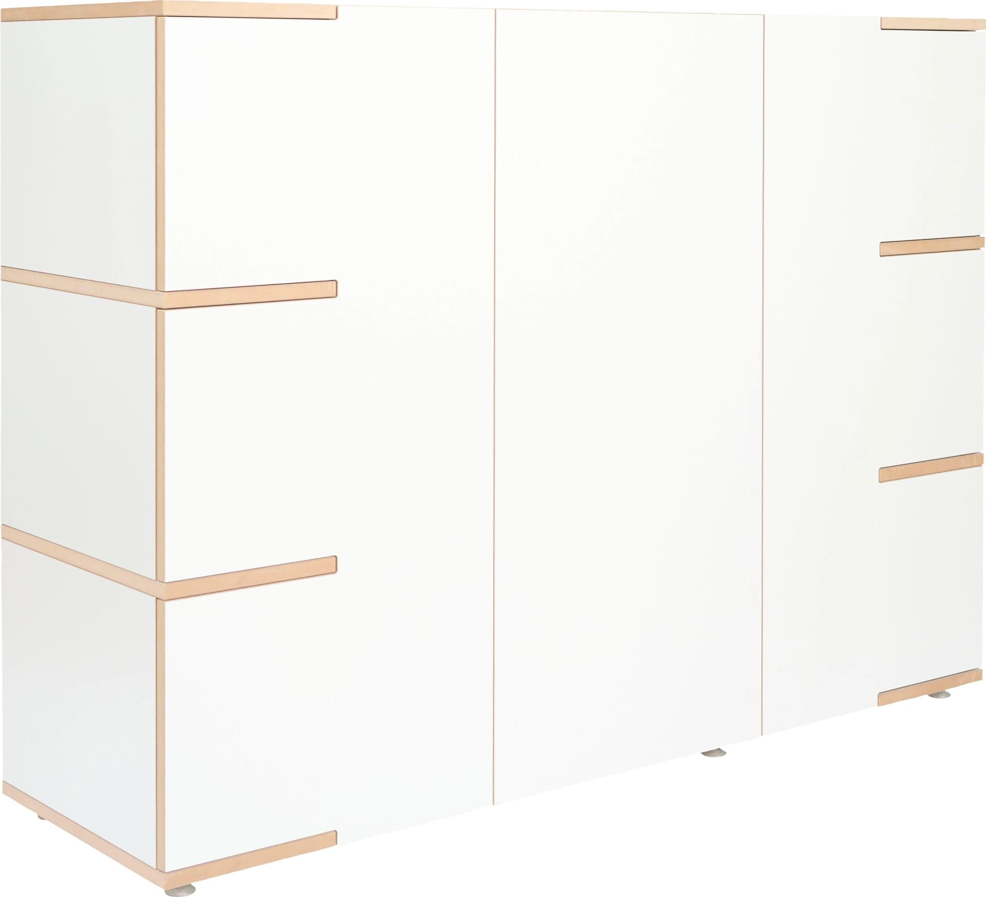 Mehrzweckschrank TOJO stau weiß MDF