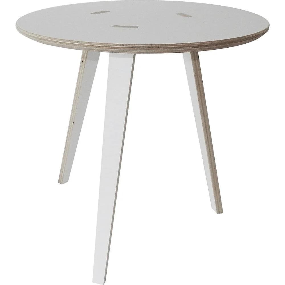 Beistelltisch TOJO Tojo-rund Weiß MDF
