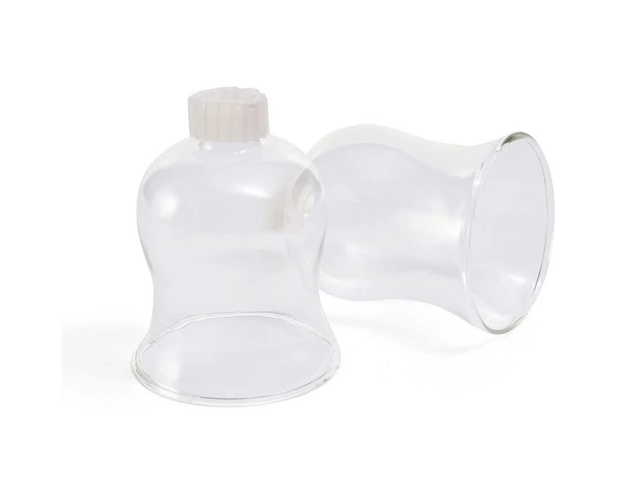 Novaliv Teelichthalter 4er-Set Glas Aufsatz für Kerzenständer