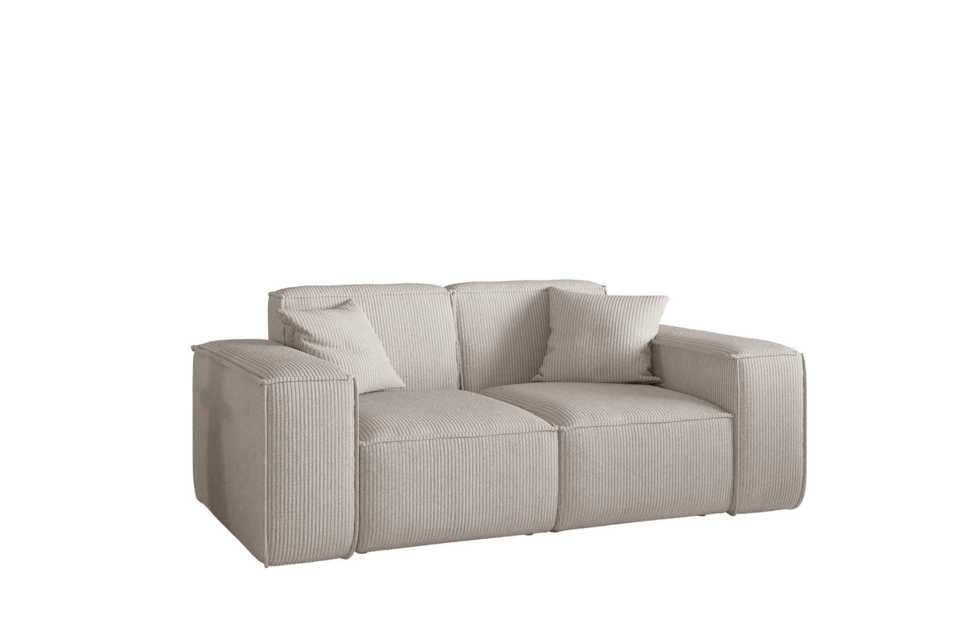 Fun Möbel 2-Sitzer Sofa Designersofa CELES PREMIUM Stoff Scala