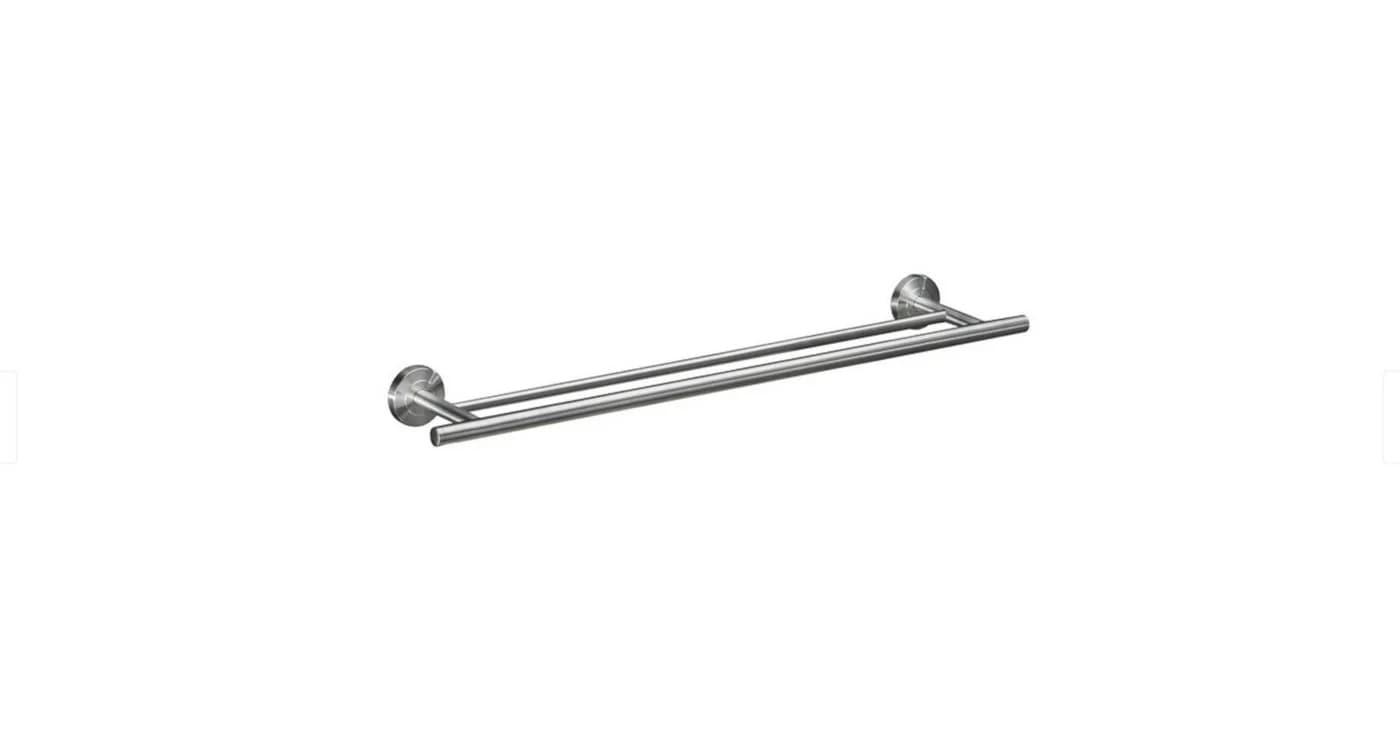 UE Stock Badetuchhalter Edelstahl 70 cm Silber