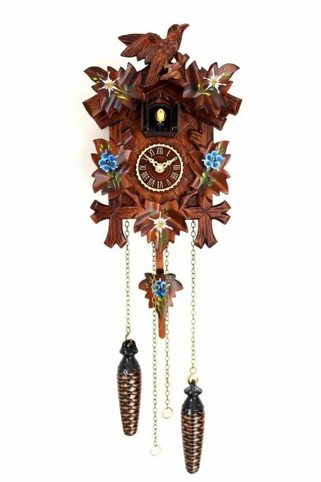 Clockvilla Hettich-Uhren Kuckucksuhr Schwarzwald Massivholz