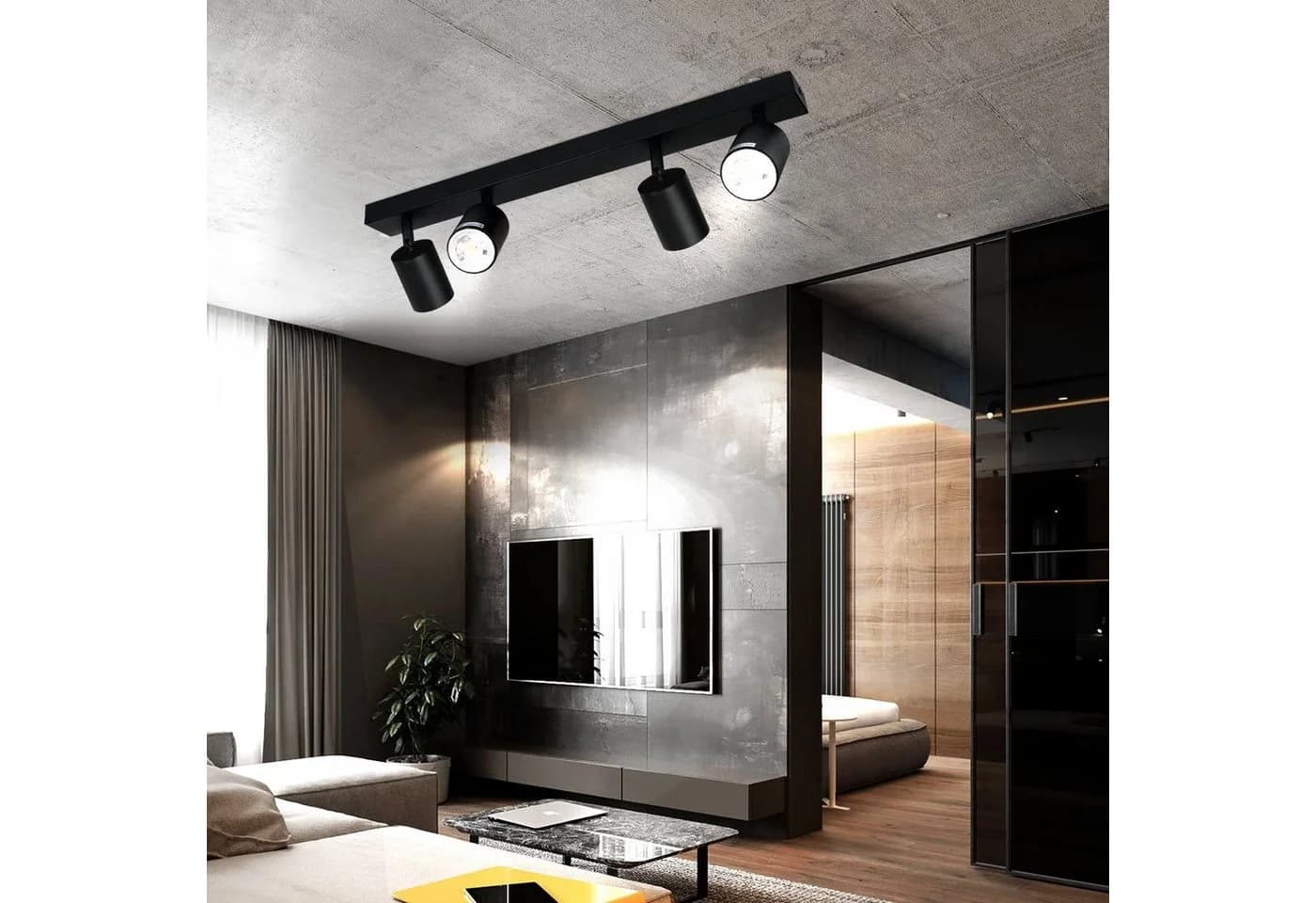 Nettlife Deckenstrahler GU10 Schwenkbar 350° LED wechselbar
