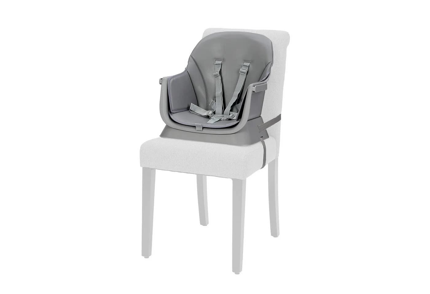 OUNUO Kinderstuhl 6 in 1 Baby Sitzerhöhung Grau