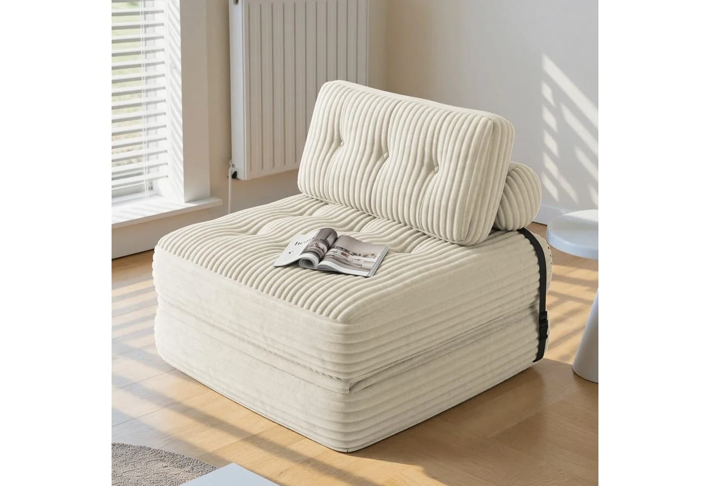 Bealife 1,5-Sitzer Klappbares Sofa Relaxsessel Indoor-Lazy