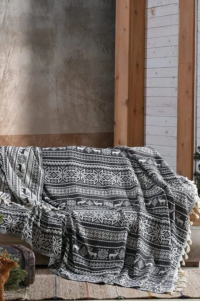 BOHORIA Tagesdecke Nordic 200x240cm Baumwolle
