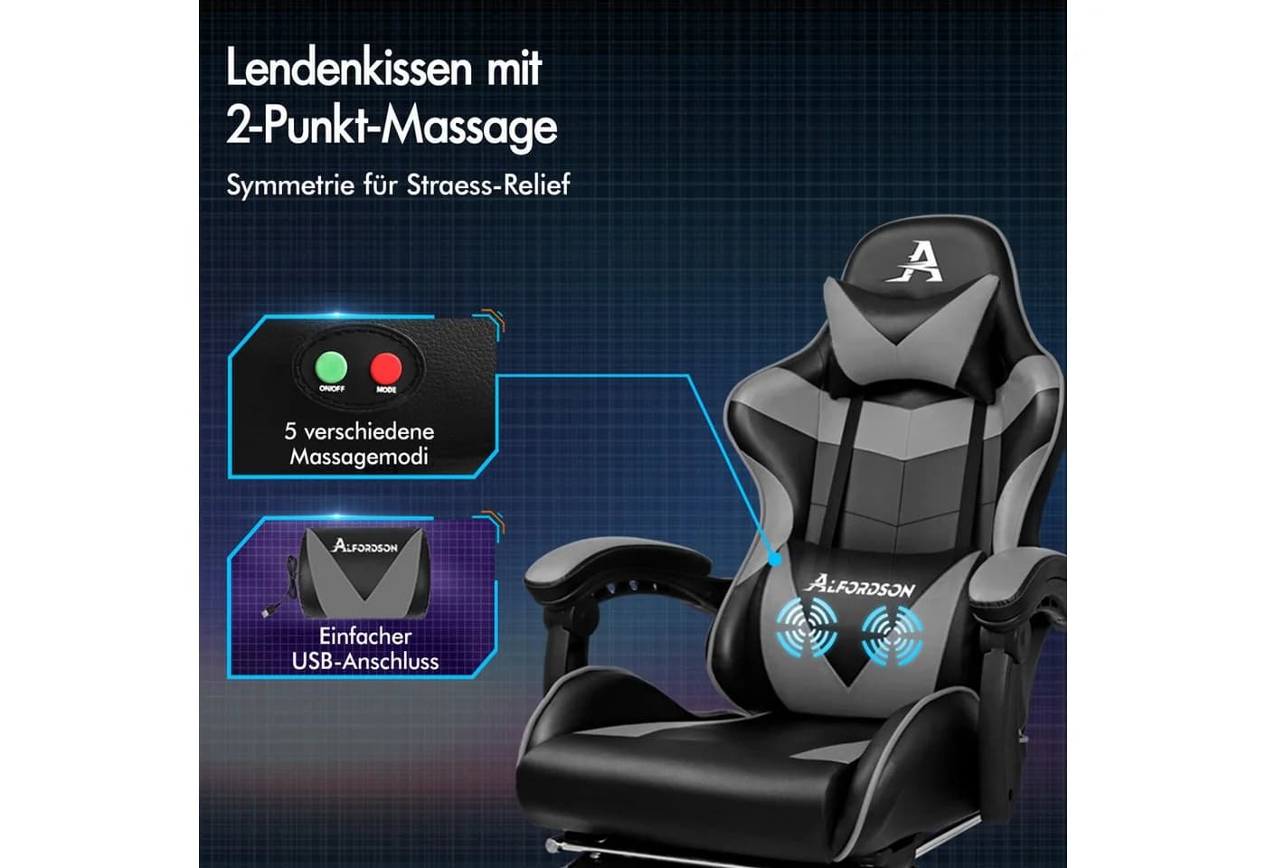 Gaming-Stuhl Vogler-Reihe