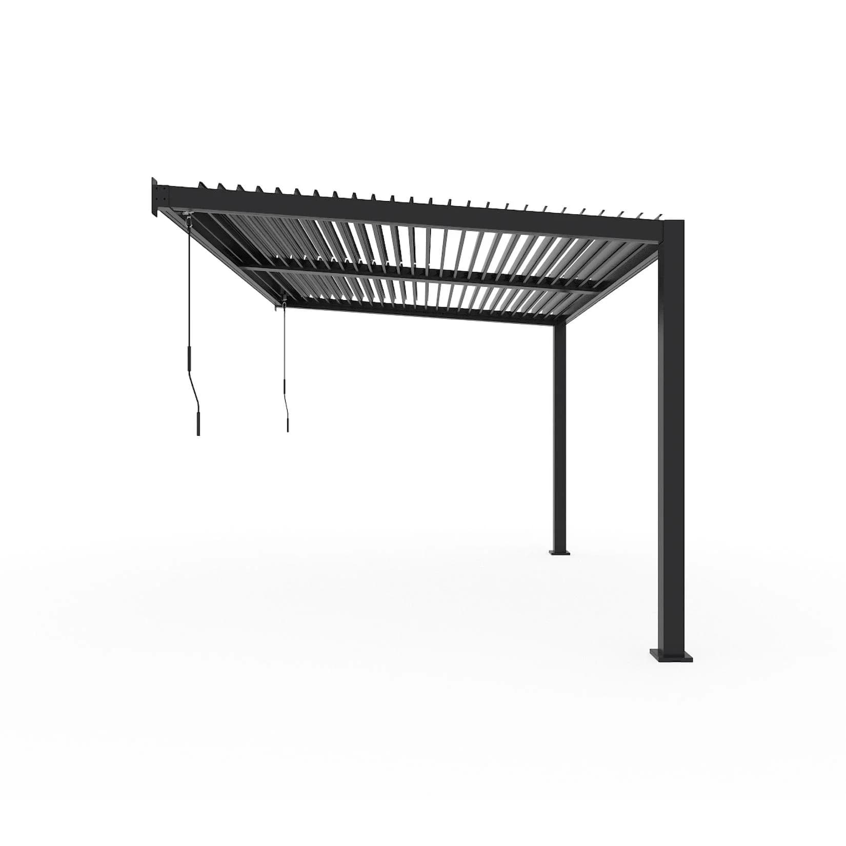 Sojag Terrassenüberdachung Hana 1013 Schwarz Modern