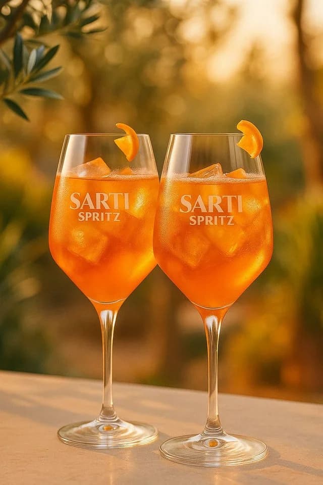 Mixcompany Gläser-Set Sarti Spritz Weingläser 2er Set Transparent