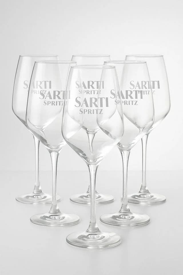 Mixcompany Sarti Spritz Weingläser 6er Set Transparent