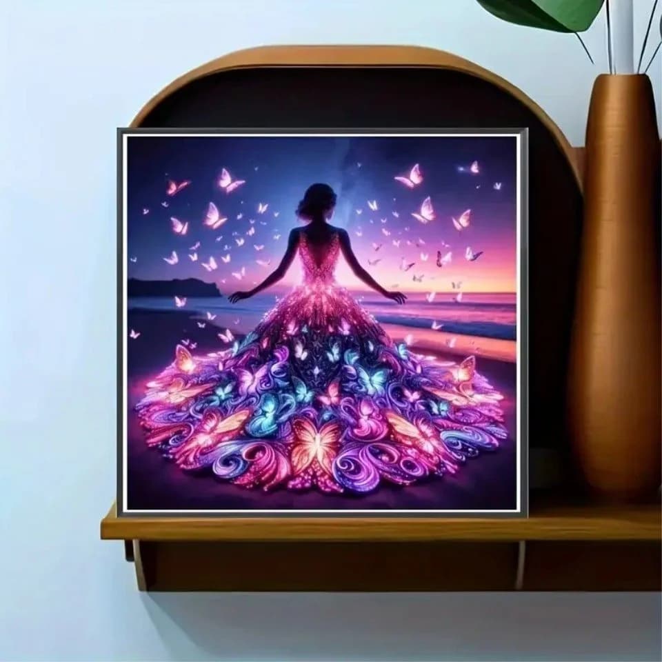Venicce Love Kreativset Diamond Painting Bilder 5D Diamant Painting Malerei Set Frau Fantasy