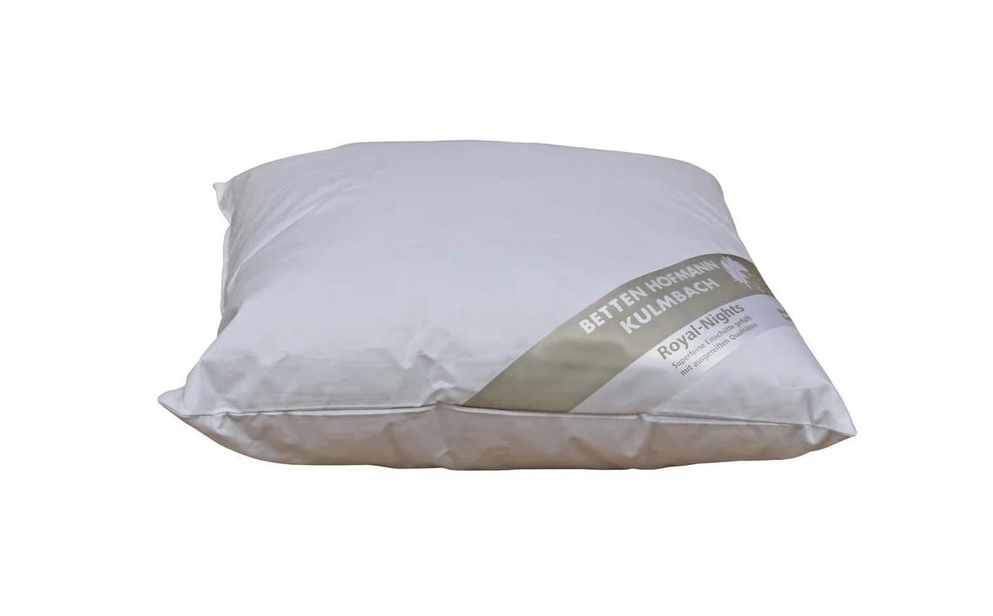 Betten Hofmann Daunenkissen 40x40 150g Kleinkissen Baumwollbezug