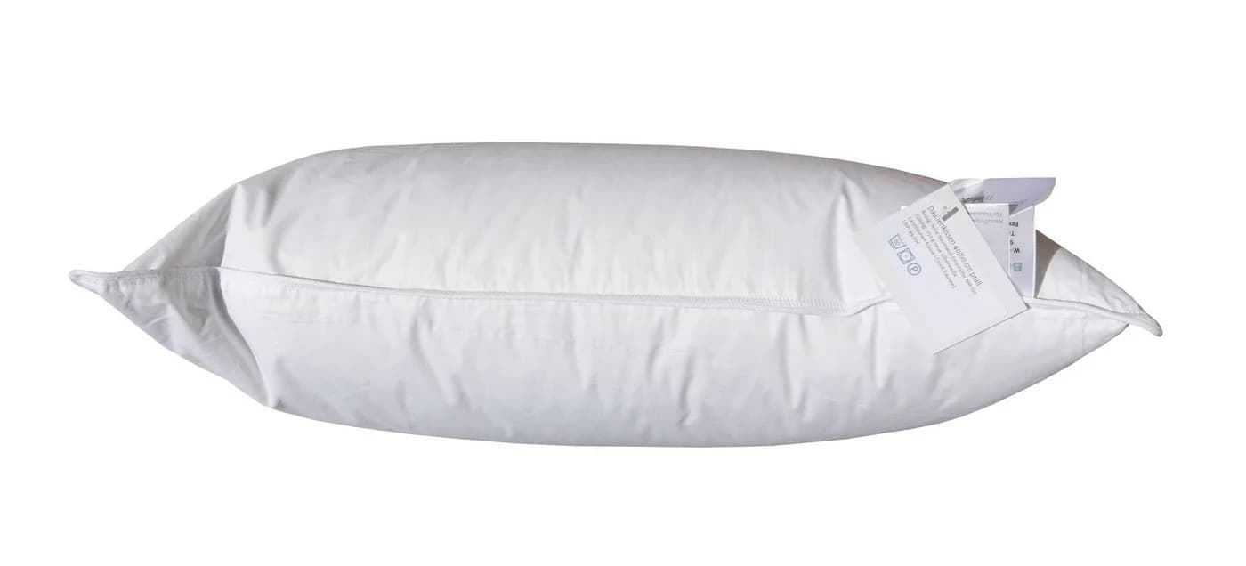 Betten Hofmann Daunenkissen 40x60 cm 250 g Daunen prall, Bezug: 100% Baumwolle