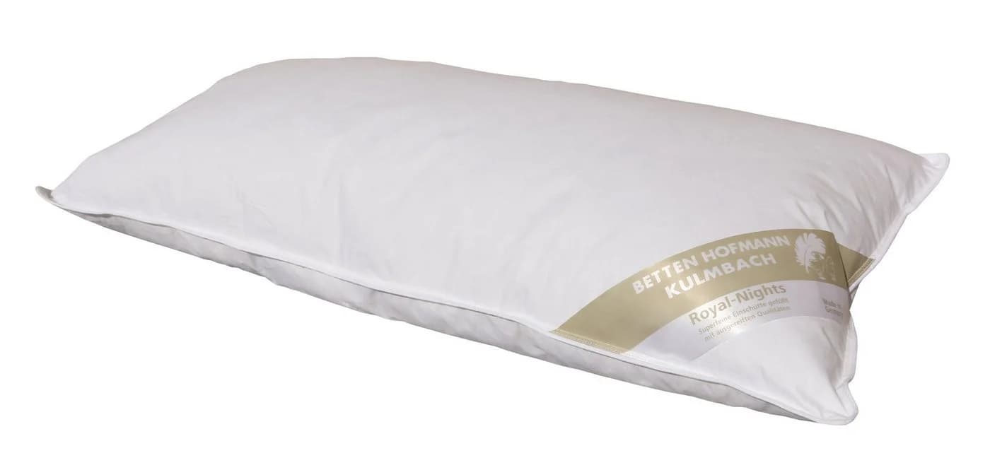 Betten Hofmann Daunenkissen 40x80 cm Weiß Hypoallergen