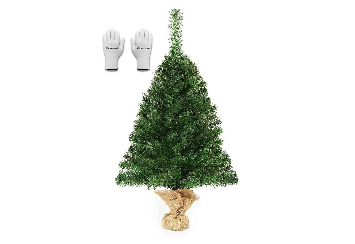 Salcar Künstlicher Weihnachtsbaum Nordmanntanne 60cm 70 Spitzen