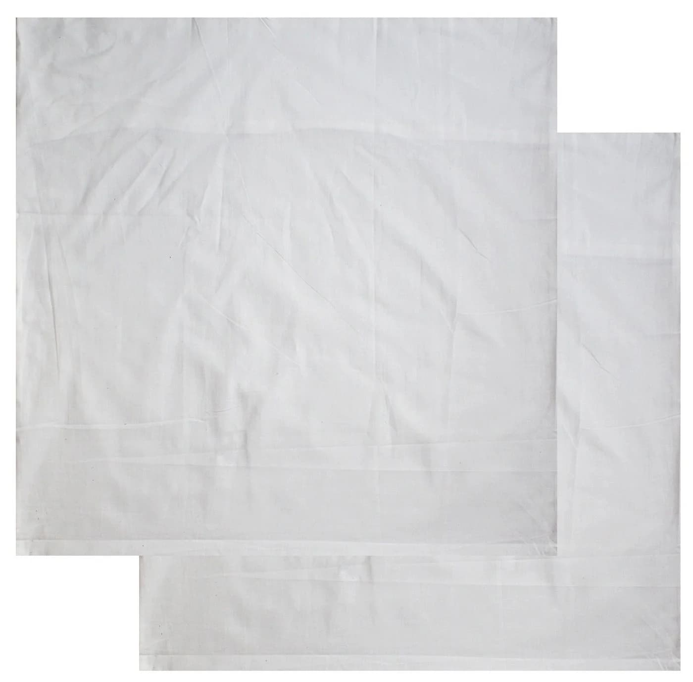 KH-Haushaltshandel Kissenbezug 2er-Set 40x40cm 100% Baumwolle