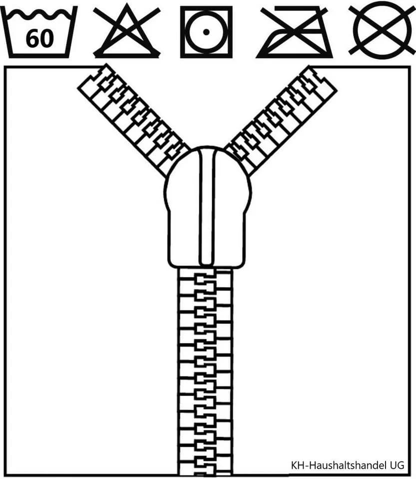KH-Haushaltshandel Bettwäsche Baumwoll Seersucker 135x200 +80x80 cm Grau/Weiß/Beige