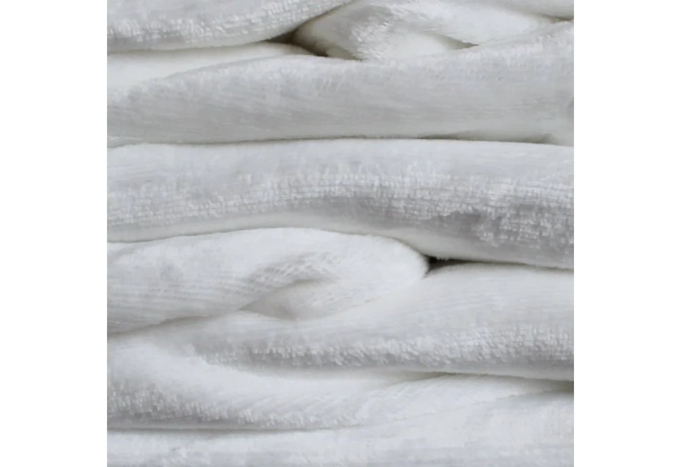 KH-Haushaltshandel Winter Bettwäsche Teddy Fleece Flausch Plüsch 135x200+80x80cm, weiss, super flauschig