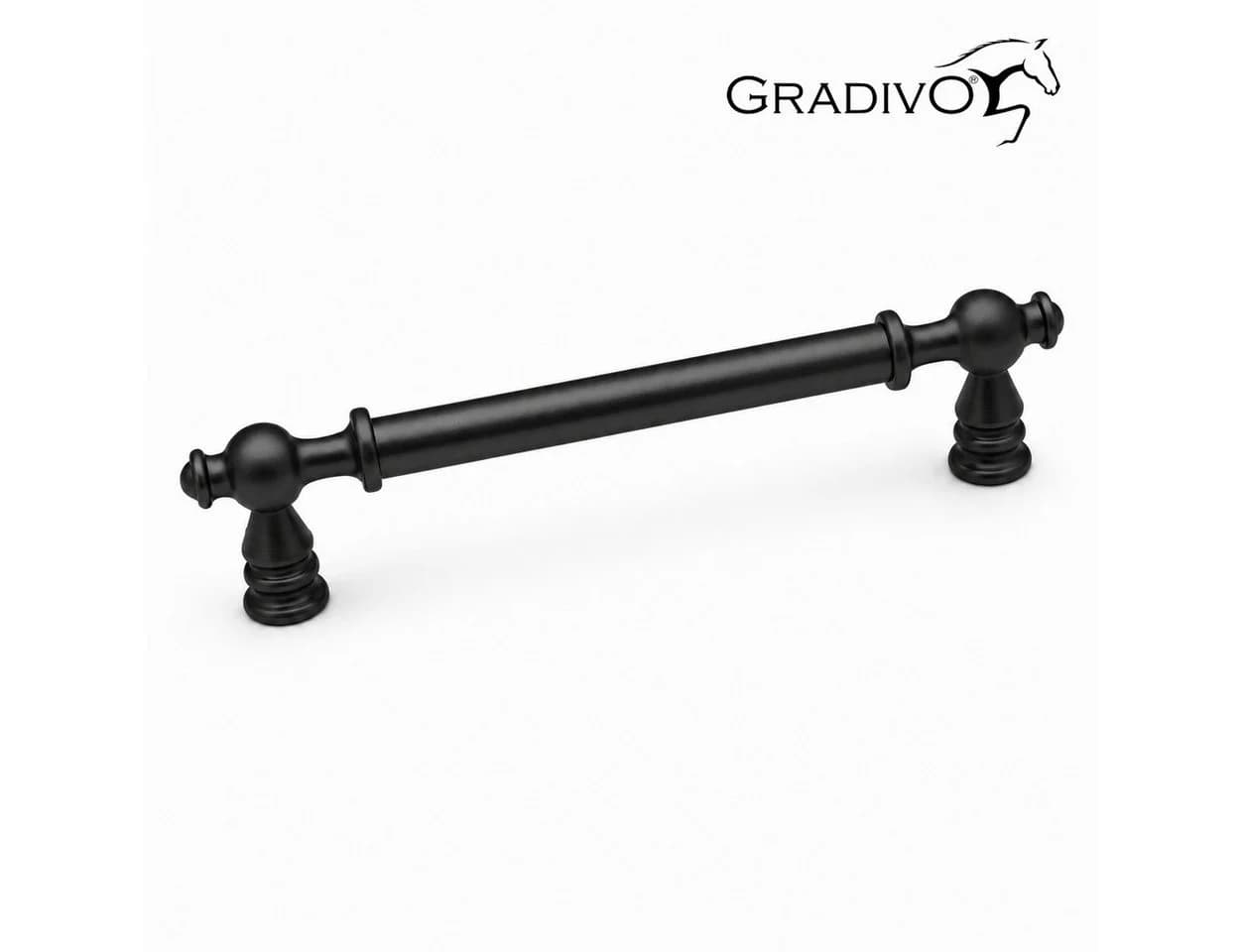 Gradivo Möbelgriff 952 Schwarz 128 mm Bügelgriff