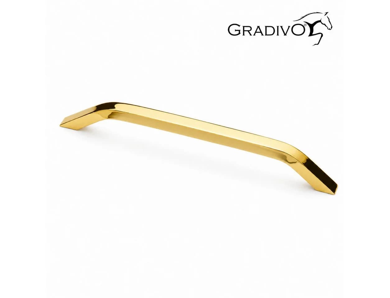 Gradivo Möbelgriff 504 Gold 128 mm Bügelgriff