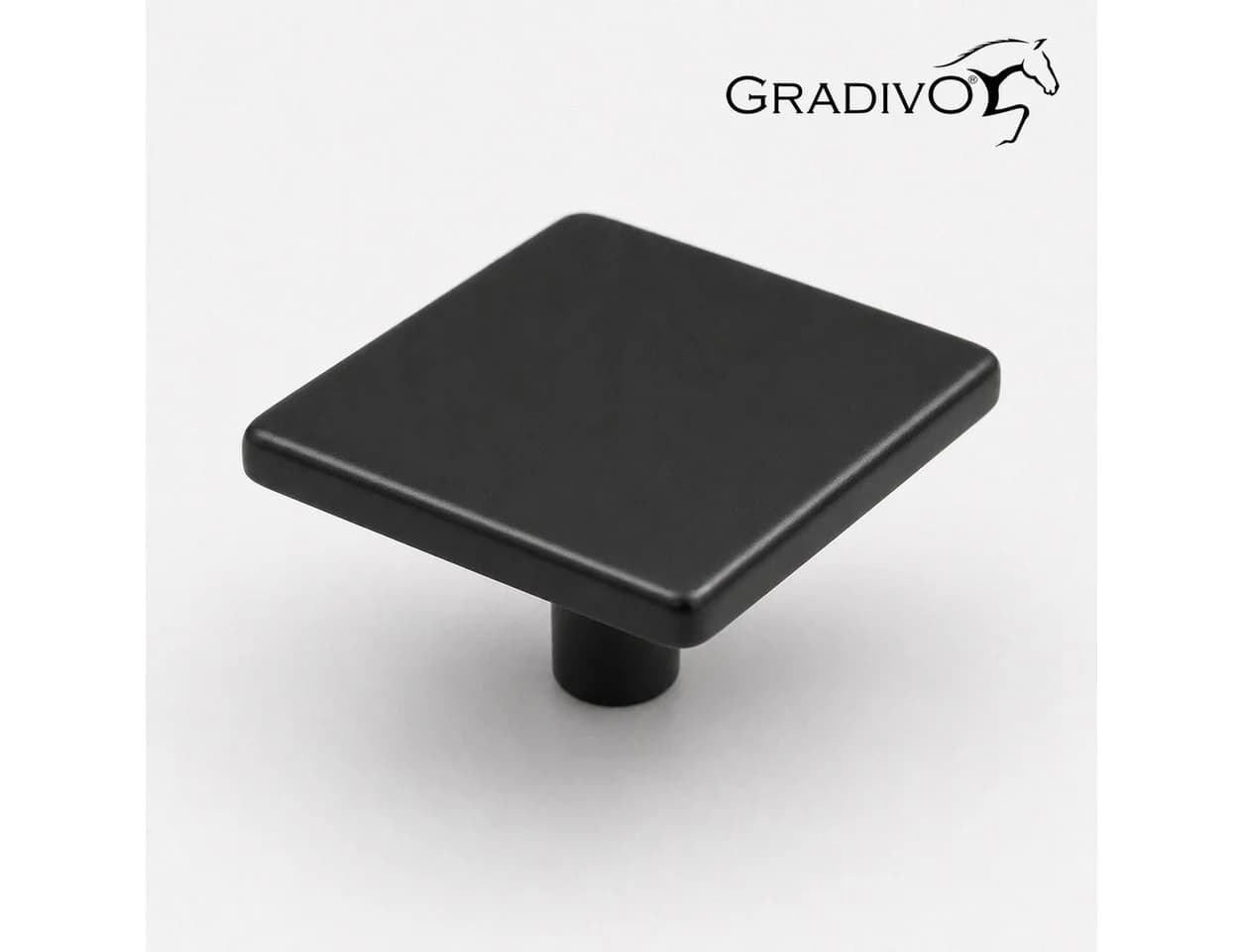 Gradivo Möbelgriff 157 Schwarz Metall