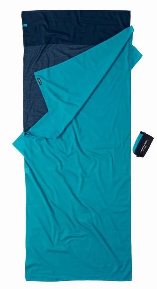 Cocoon Innenschlafsack TravelSheet Ägyptische Baumwolle Blau