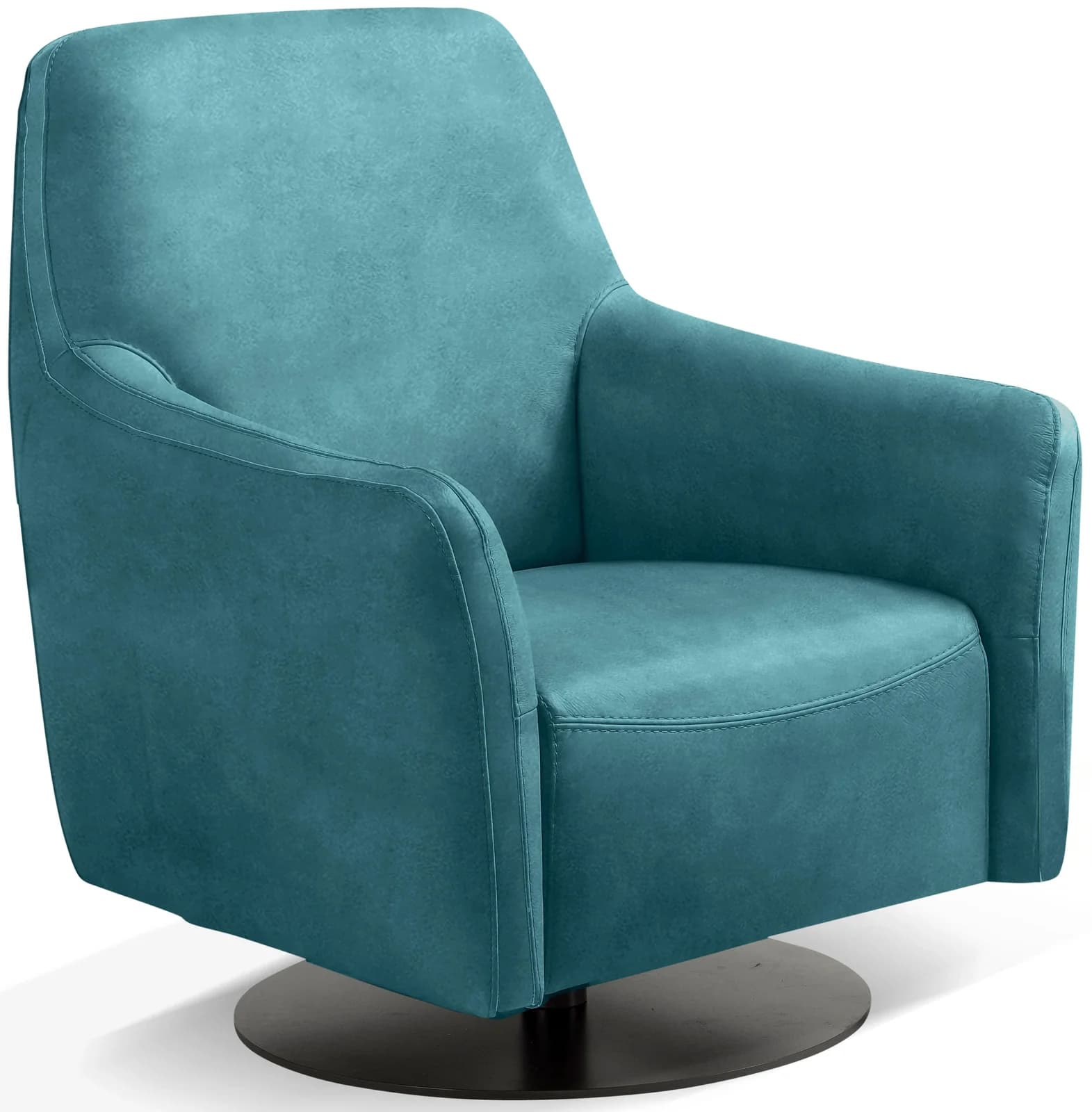 EGOITALIANO Felicity Drehsessel Blau Drehsessel mit Wippfunktion