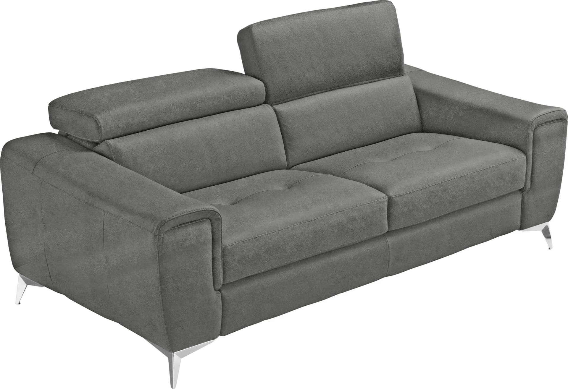 EGOITALIANO Francine Designsofa 2,5-Sitzer Plum Luxus-Microfaser