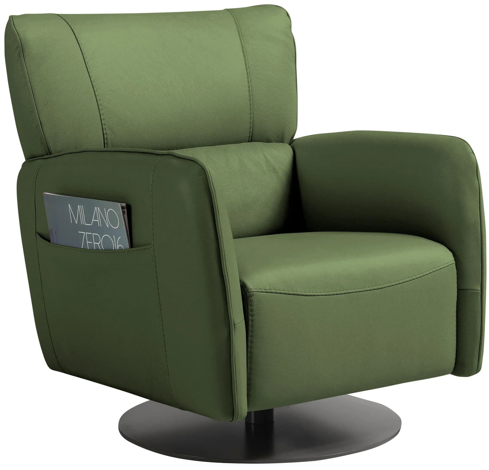 EGOITALIANO Sessel Honey Grün Drehbar & Wippfunktion