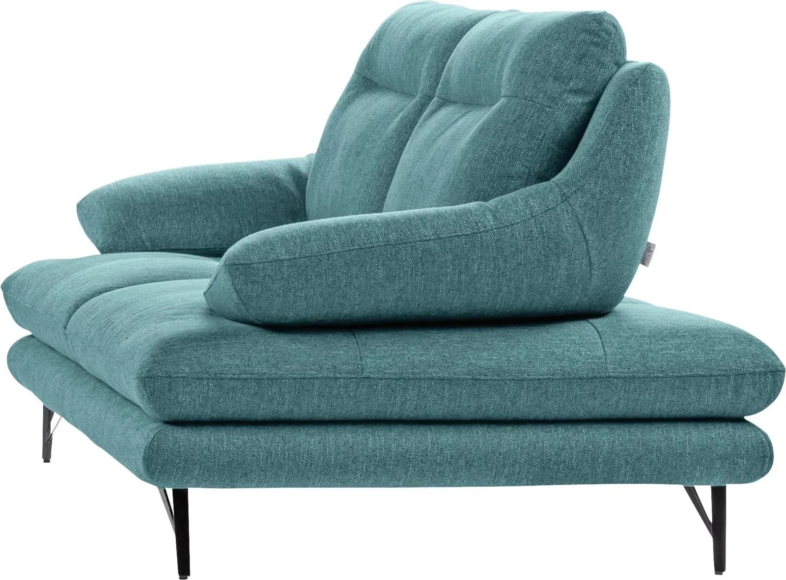 CALIA ITALIA Cezanne 2,5-Sitzer Sofa Hellblau Strukturbezug