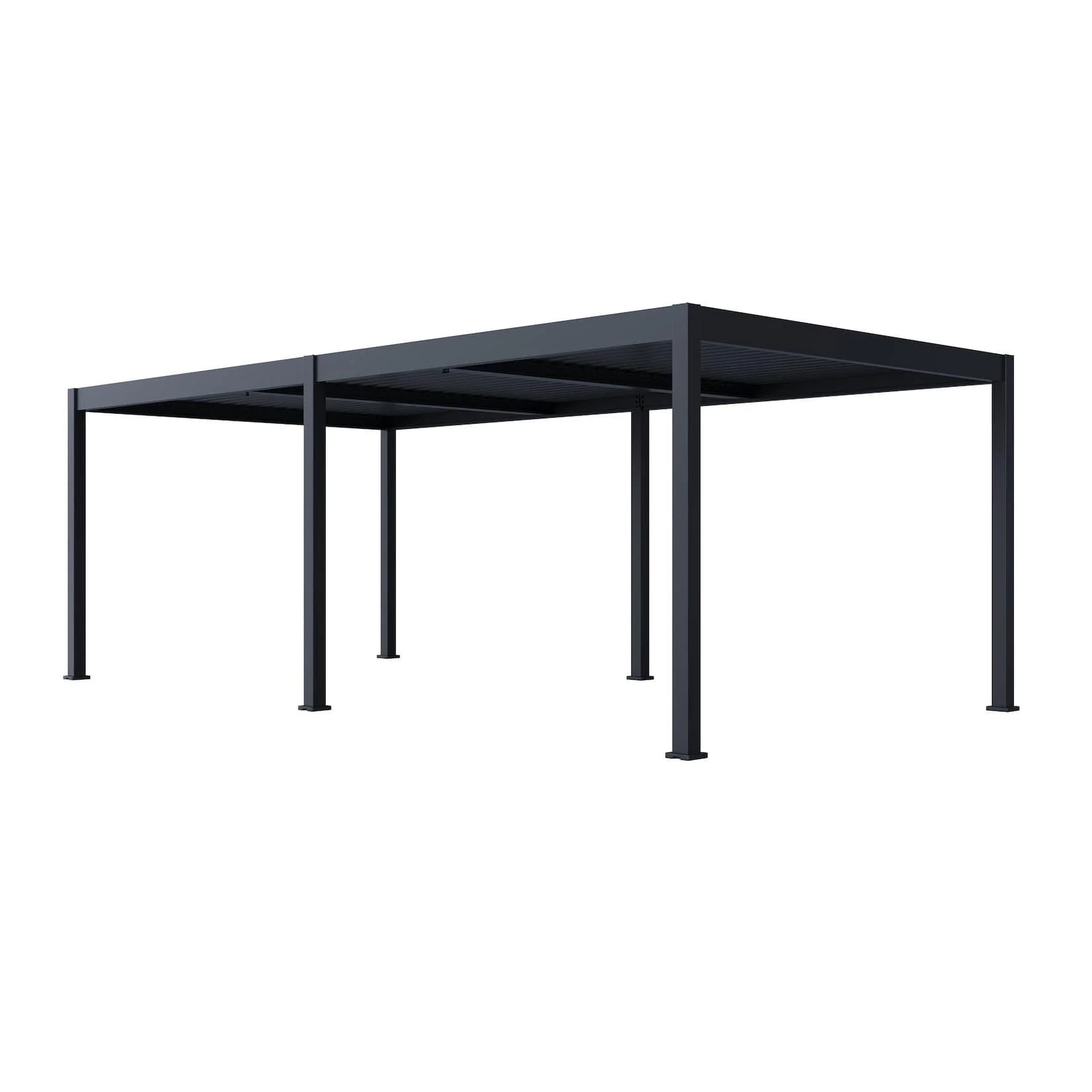 Paragon Outdoor Pergola Grand Tuscan 1224 Lamellendach Anthrazit