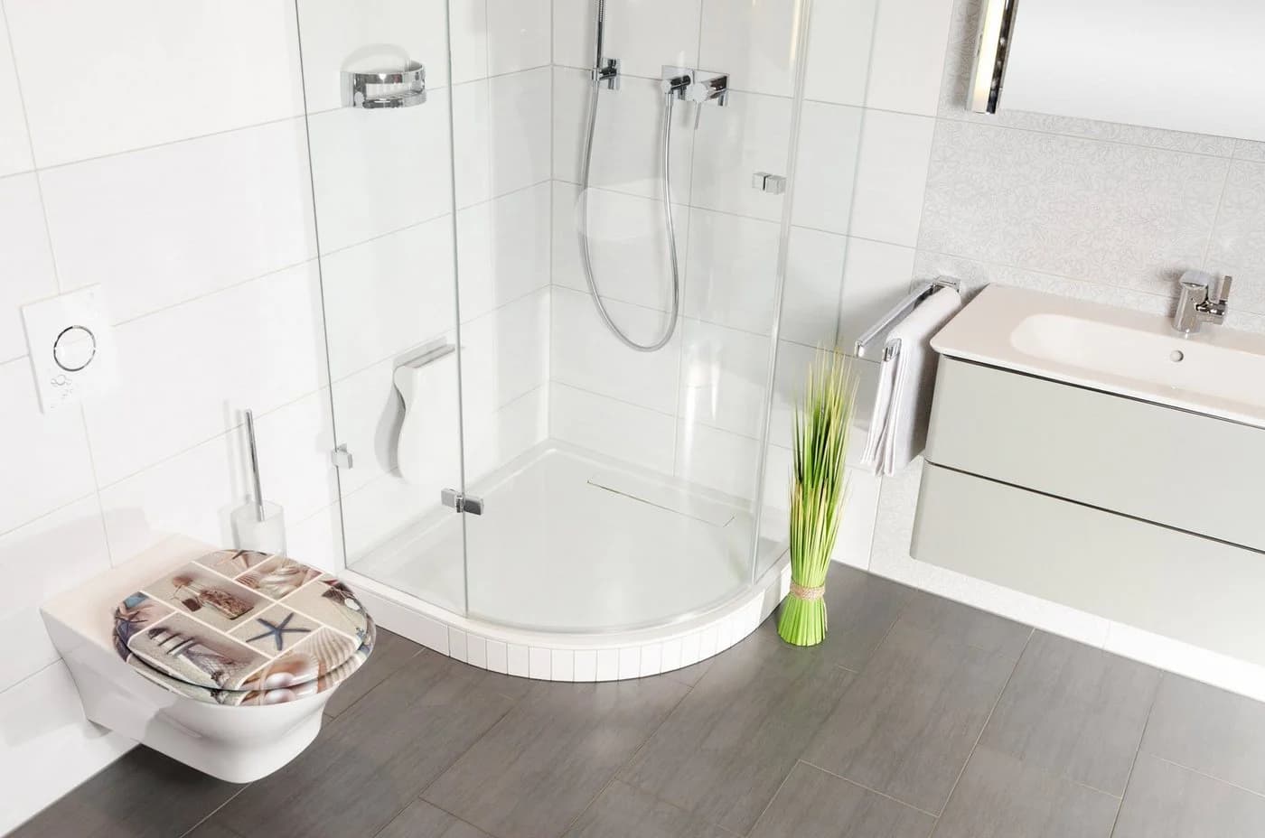 Sanilo WC-Sitz Meeresbrise Blau mit Absenkautomatik