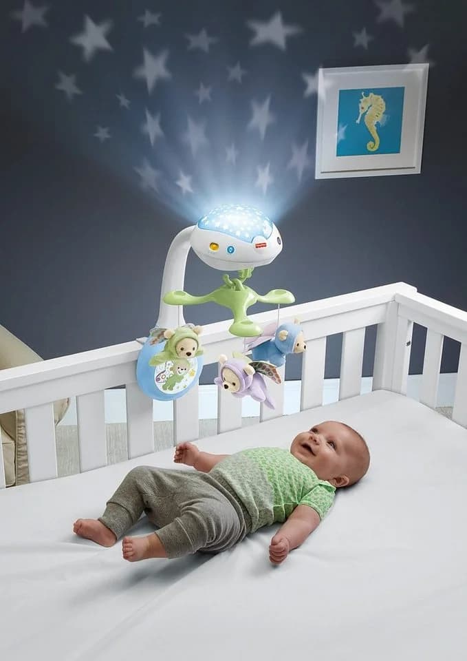 Fisher-Price® Mobile 3in1 Traumbärchen Mobile mit Sternen-Projektion
