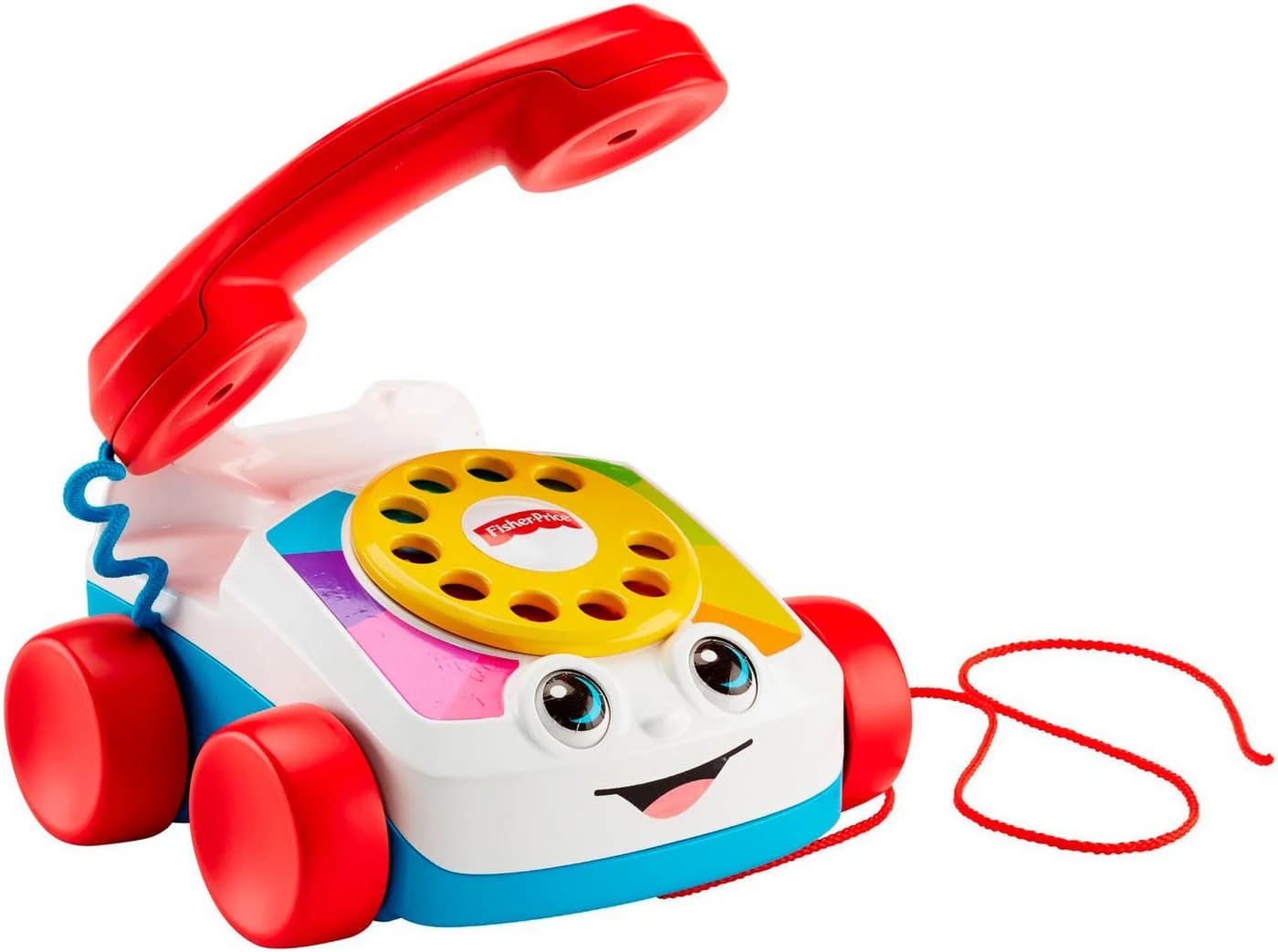 Fisher-Price® Nachziehspielzeug Plappertelefon Bunt Kunststoff