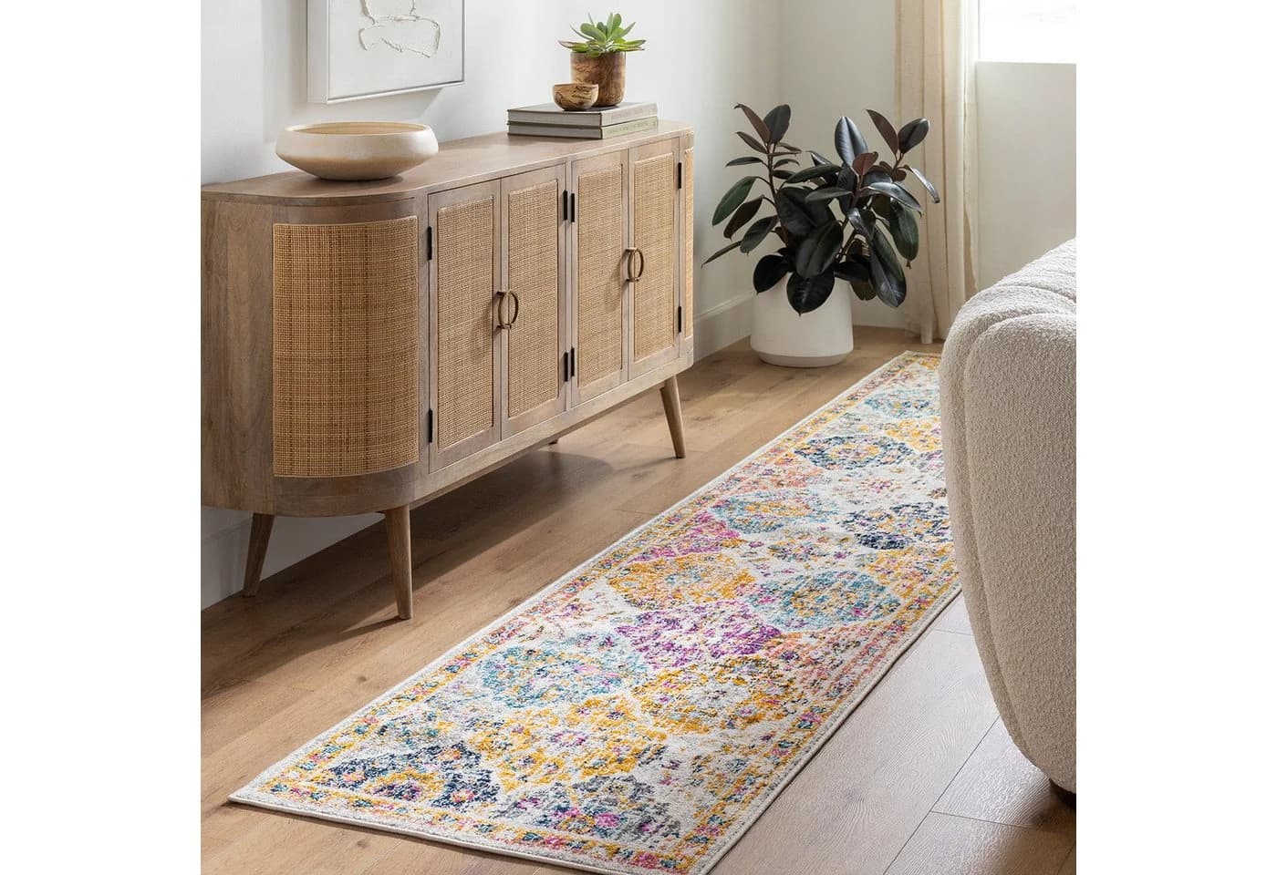 Livabliss Teppich CUZCO Vintage-Orientteppich 7 mm Kurzflor