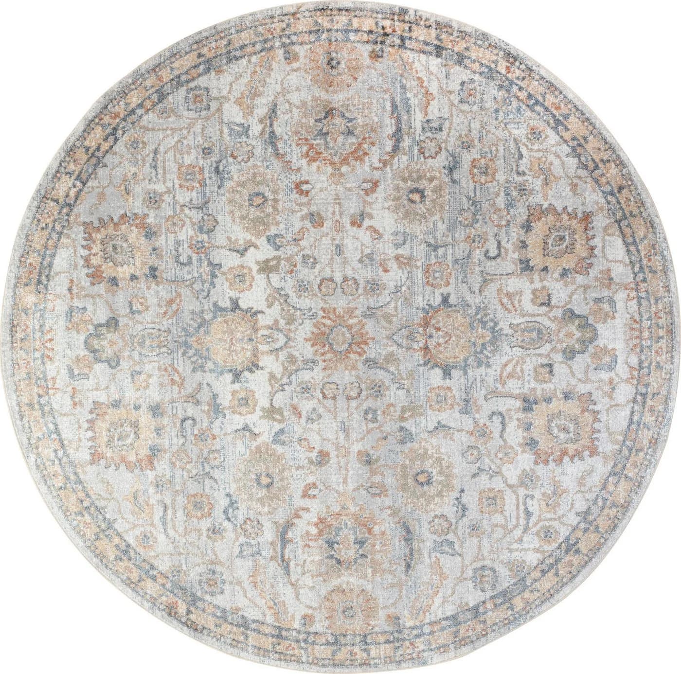 Livabliss Teppich CINCINMYRTLE AVENUE Rund 10 mm Maschinenwaschbar
