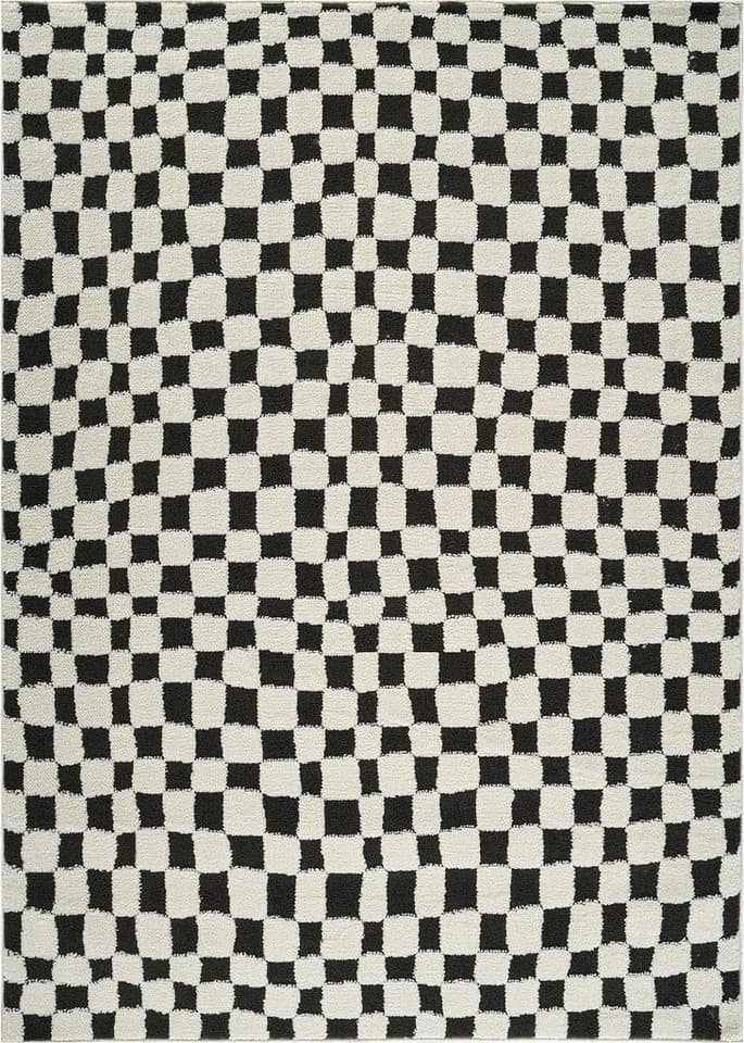 Livabliss Teppich GIJON, Skandinavischer Kurzflor Wohnzimmerteppich 160x213 cm